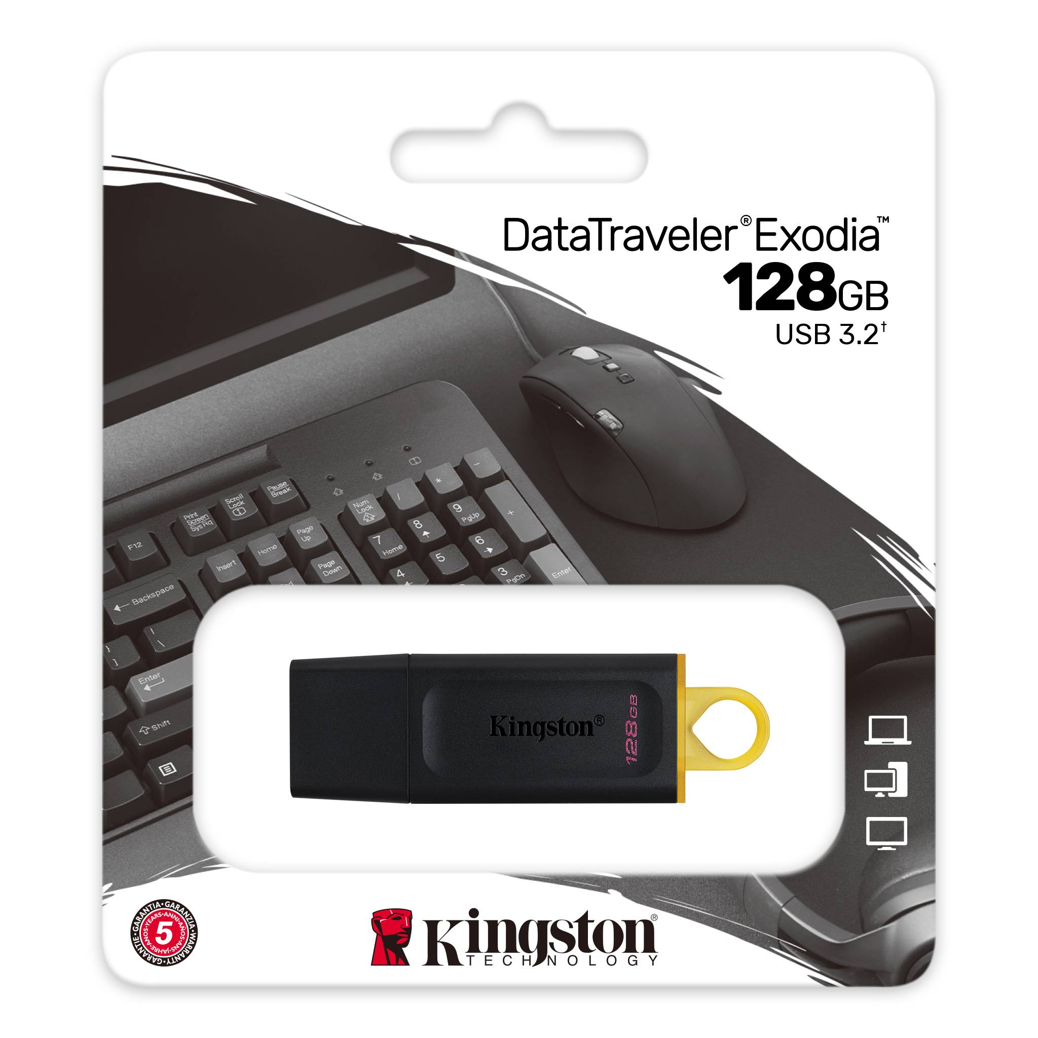 Kingston Pendrive USB 3.2 Flash 128 GB
